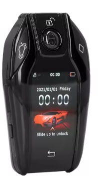 طقم نظام المفتاح الذكي الكامل – مفتاح ذكي + جهاز GBS + شاحن Type-C + شاشة حماية + جهاز تتبع OBD