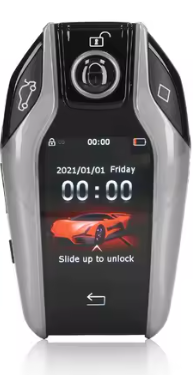 طقم نظام المفتاح الذكي الكامل – مفتاح ذكي + جهاز GBS + شاحن Type-C + شاشة حماية + جهاز تتبع OBD
